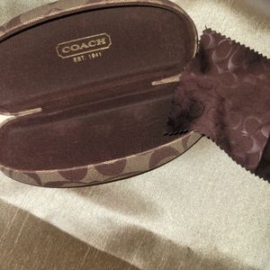 COACH AUTHENTIC eye glasses case